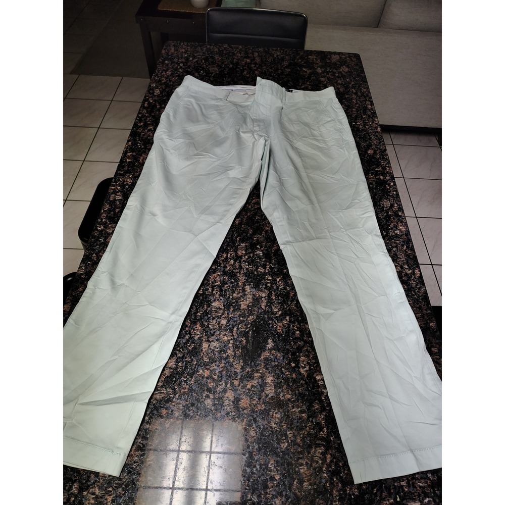 Original Penguin Slim Fit Chinos Mint Green Mens 36x30 Pants Munsingwear